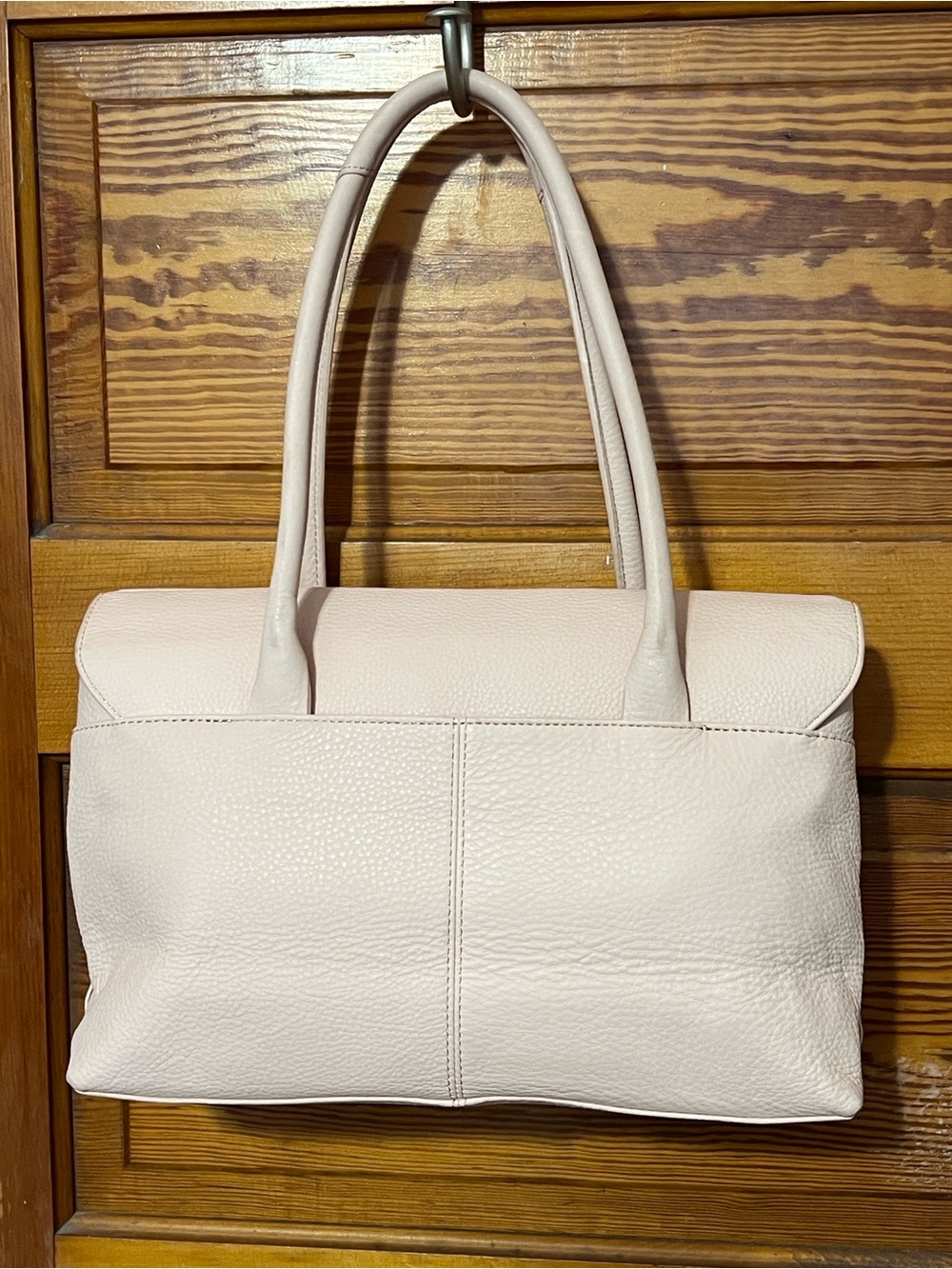 RADLEY London Pebble Leather Shoulder Bag - Burnham Beeches - Blush - Picture 2 of 9